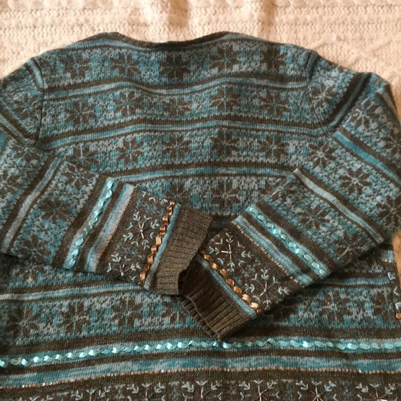 Talbots zipper cardigan, 1X - Picture 6 of 15